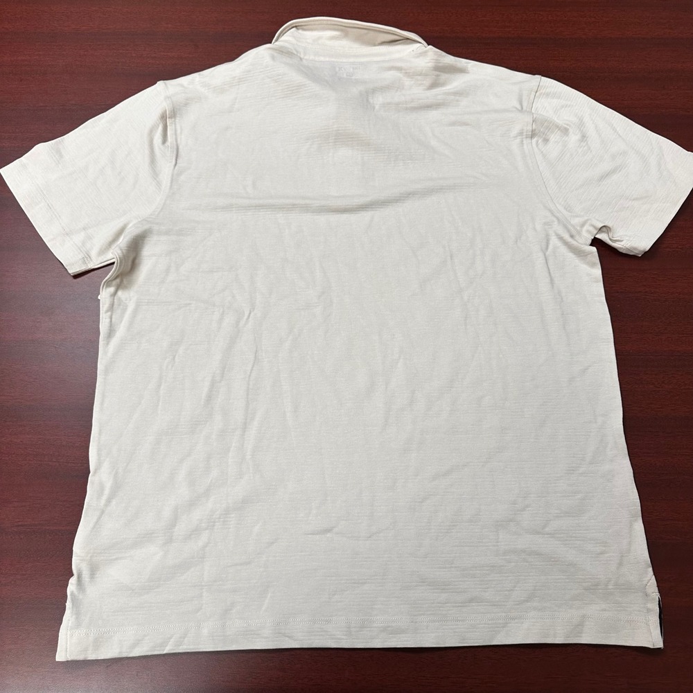 Hurley Polo Shirt Mens Size Medium Bone Performance Golf Exist‎ Bootcamp NWT - Picture 3 of 8